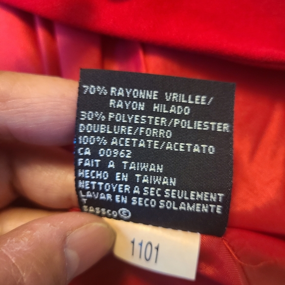 Military Style Jacket Kasper/ Sz 6 - Picture 9 of 14